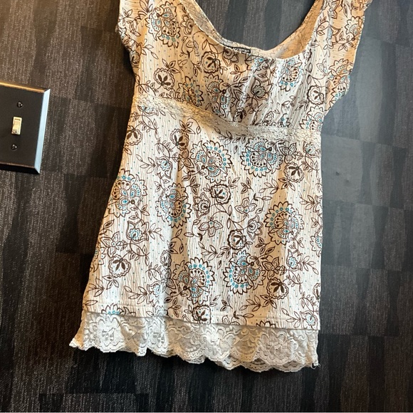 Y2k Self Esteem shirt, super cute 2000s paisley - Picture 2 of 4